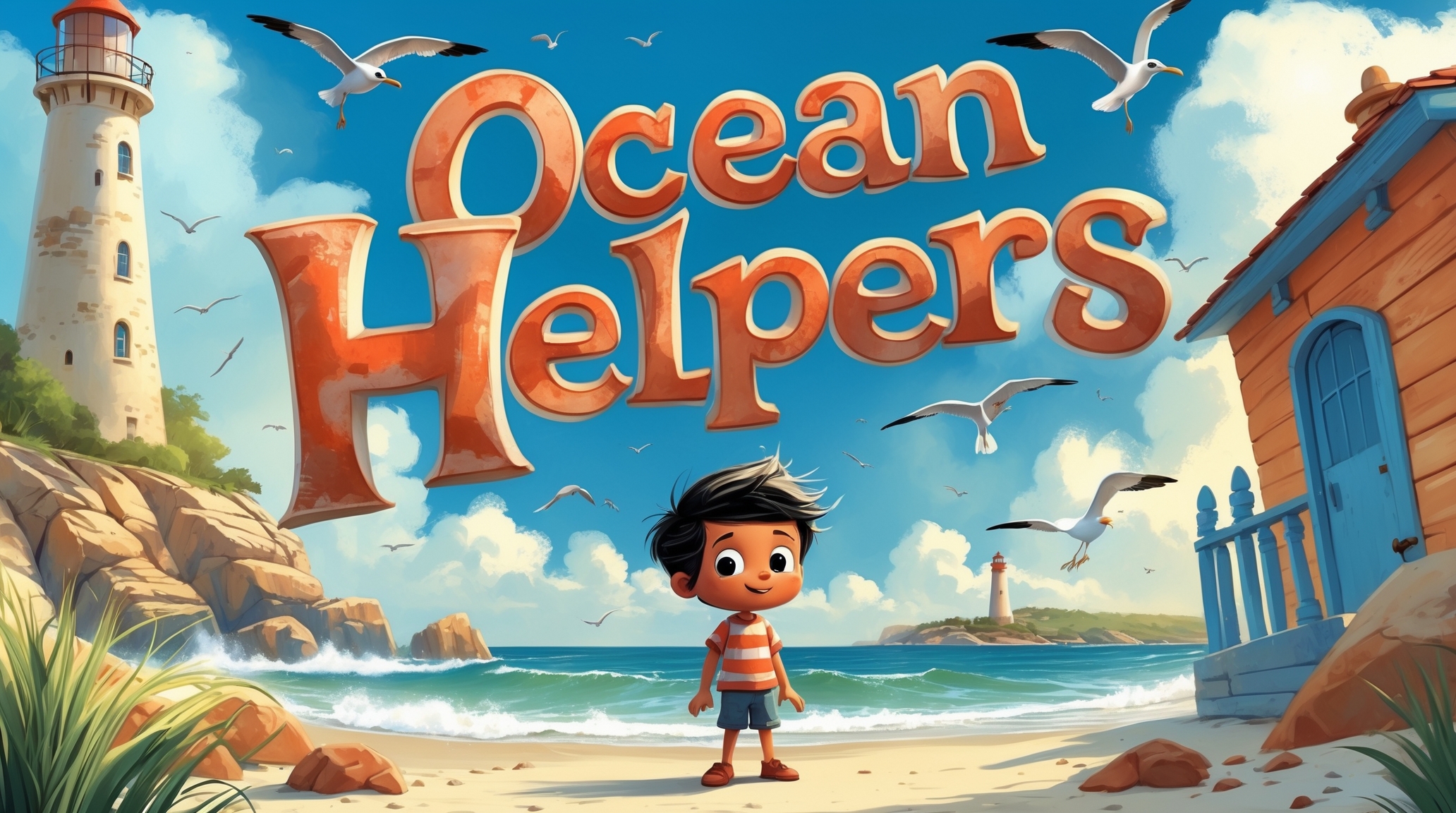 Cover illustration for Ocean Helpers