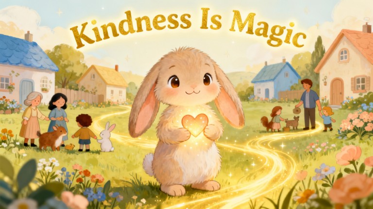 Cover illustration for Kindness Is Magic