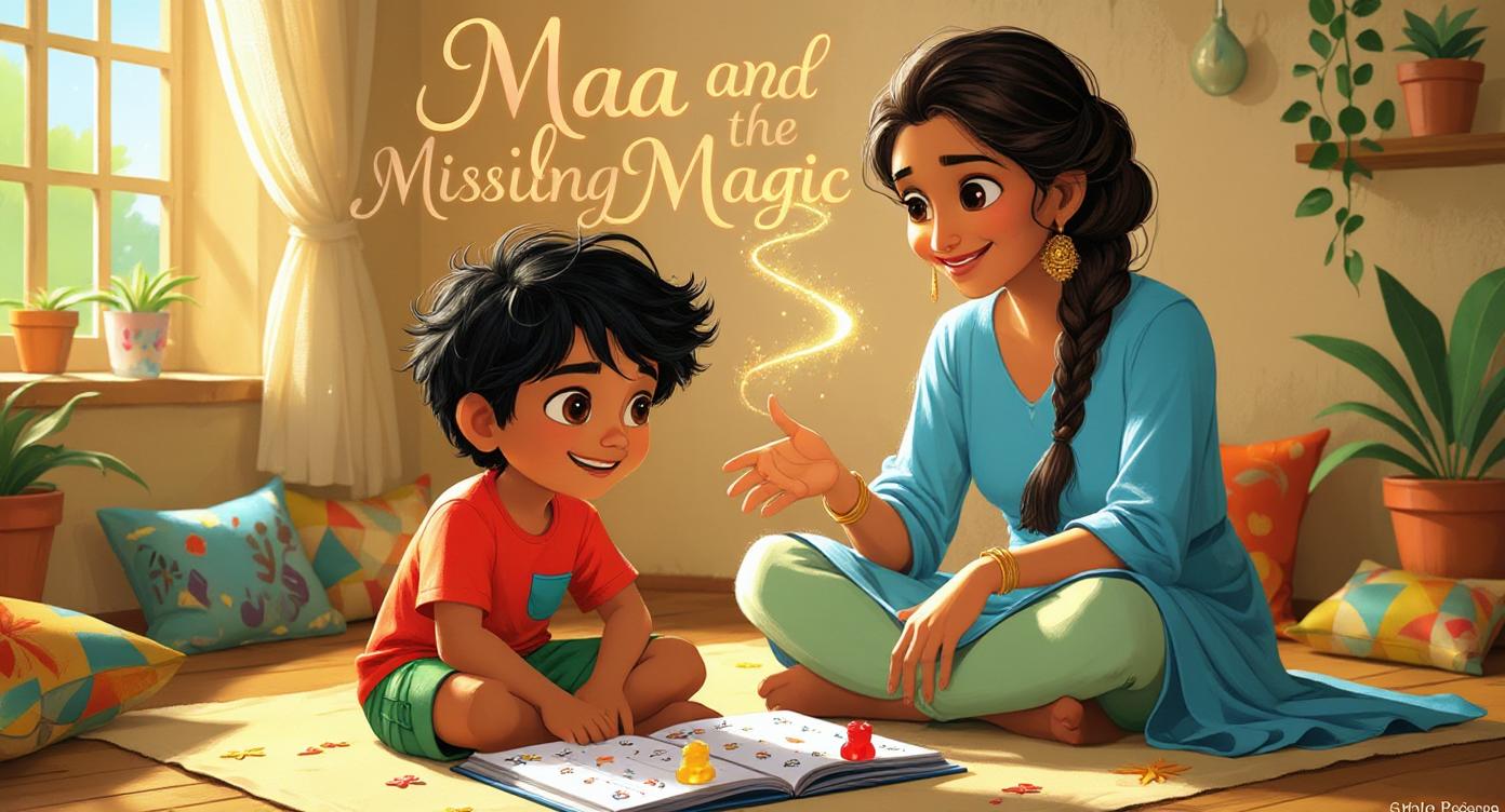 Cover illustration for Maa and the Missing Magic