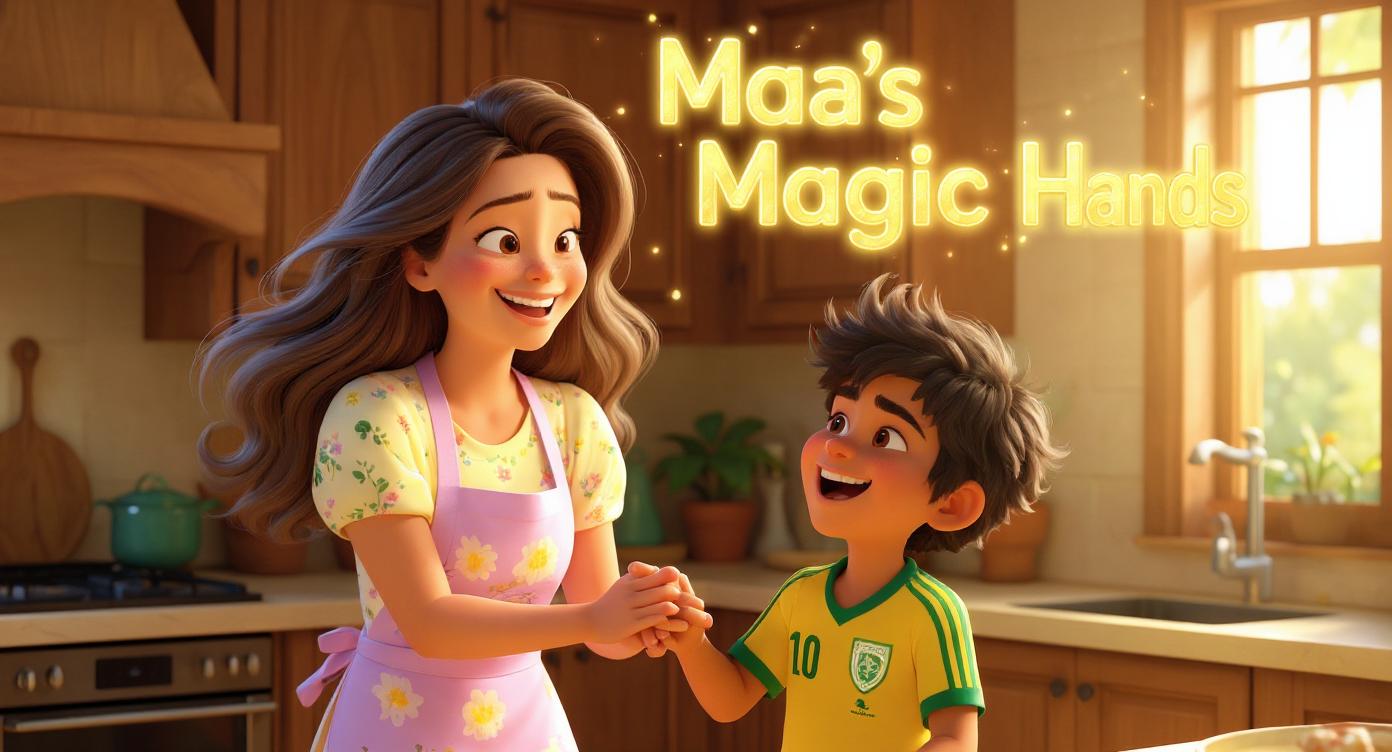 Cover illustration for Magic Hands of Love
