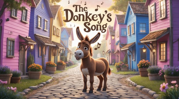 Cover illustration for The Donkey's Song