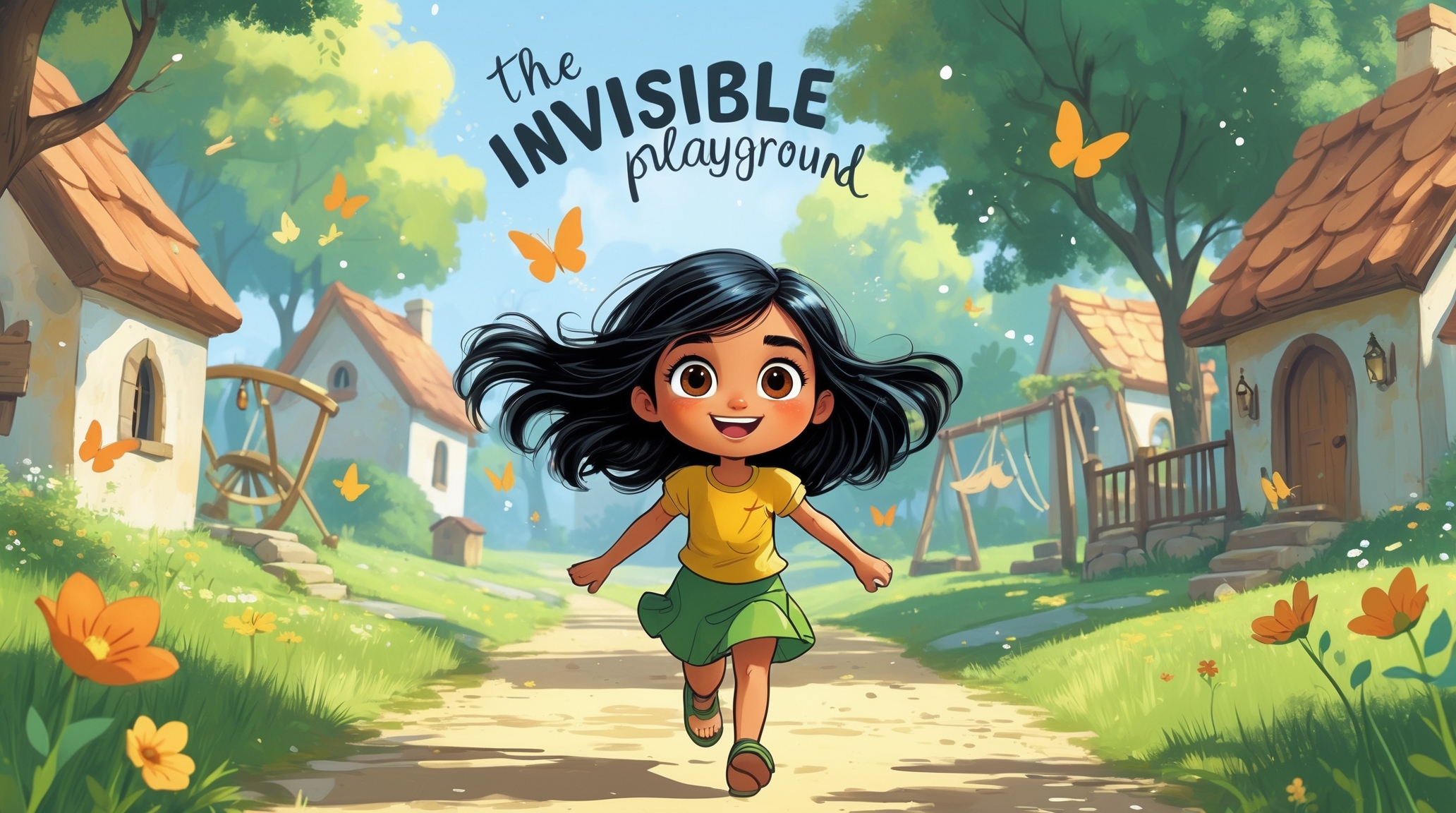 Cover illustration for The Invisible Playground