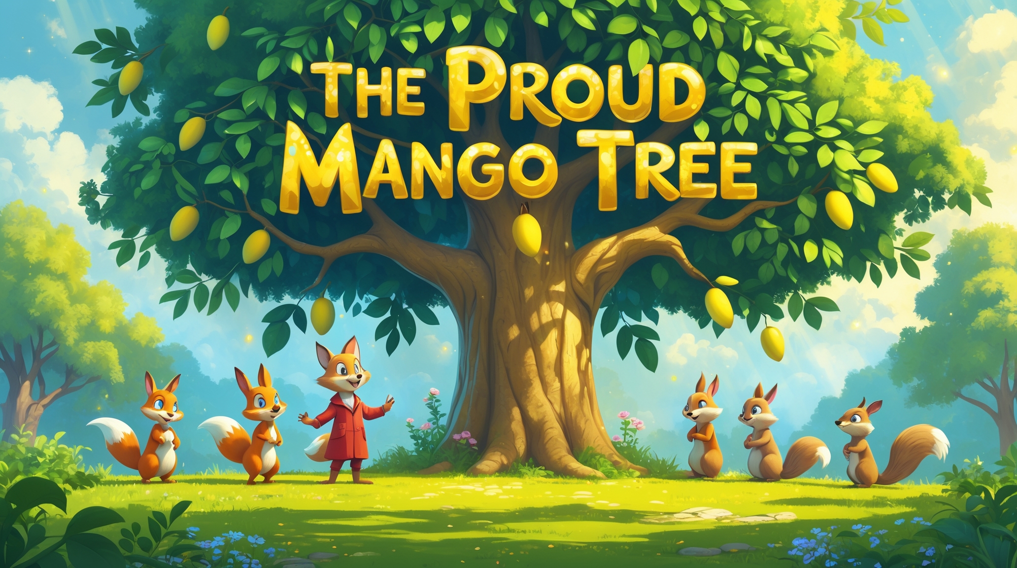 Cover illustration for The Proud Mango Tree