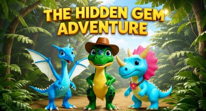Cover illustration for The Hidden Gem Adventure