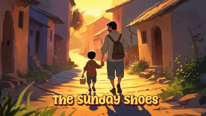 Cover illustration for The Sunday Shoes